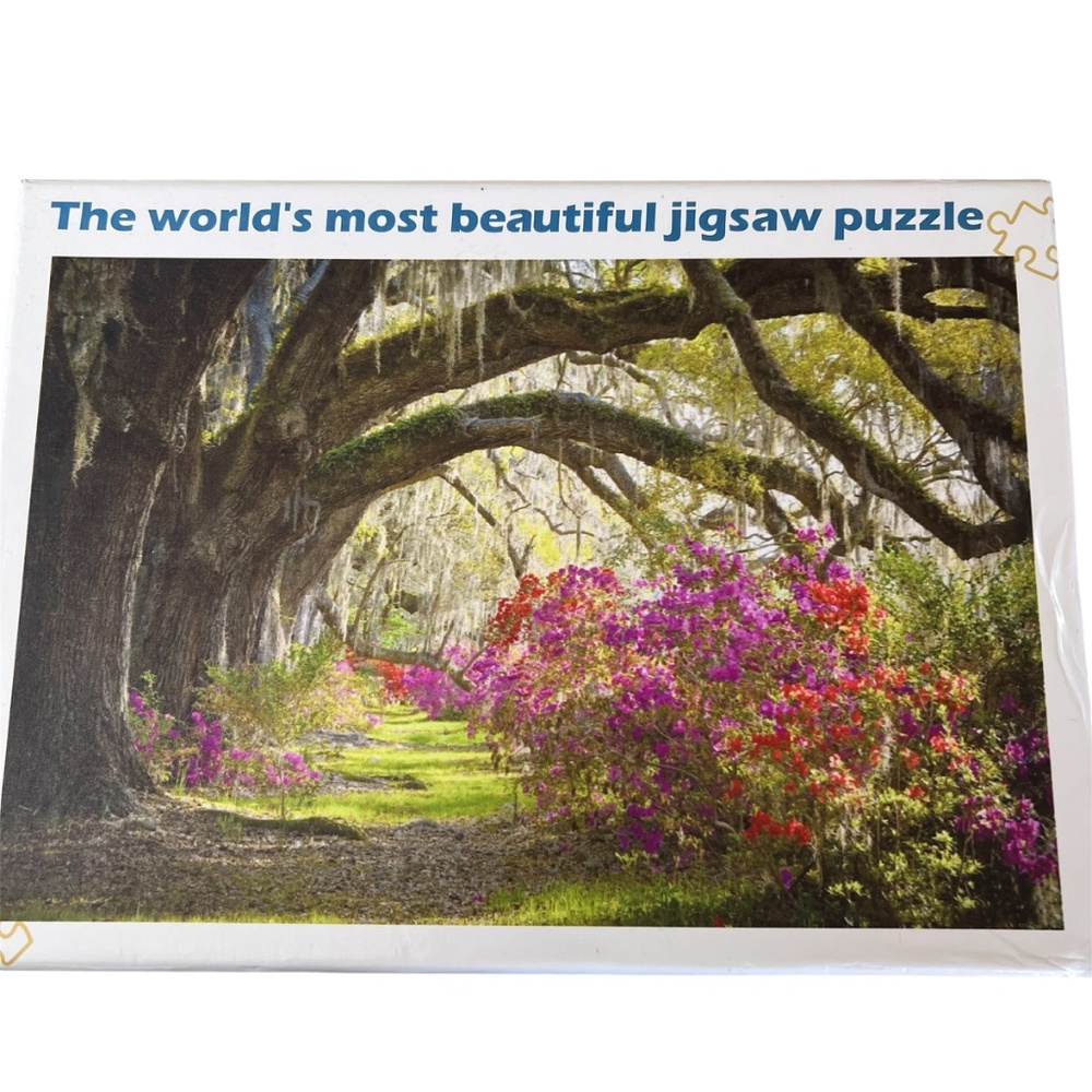 The World's Most Beautiful Jigsaw Puzzle Open Box Complete Age 14+